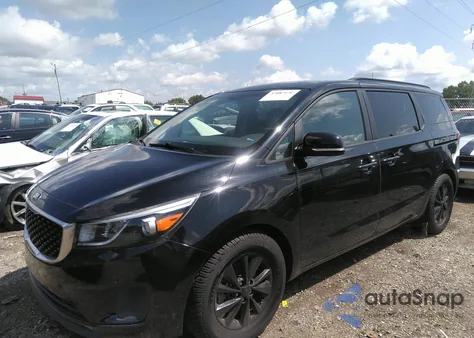 2017 Kia Sedona Lx from USA, damaged, VIN KNDMB5C19H6238001